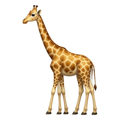 whole girrafe sticker