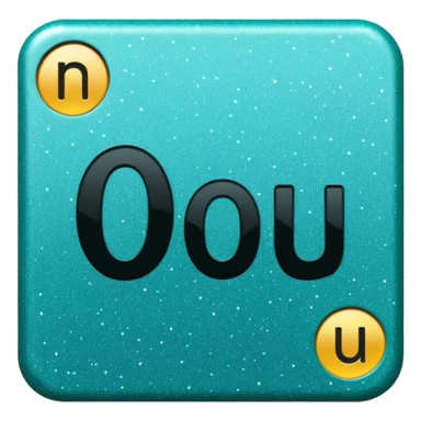 Teal Glittery uno reverse card that says no u in the middle sticker