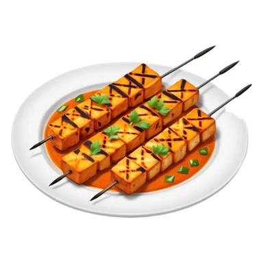 Panner tikka sticker