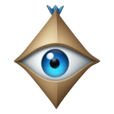 arrow clicking the blue eye sticker