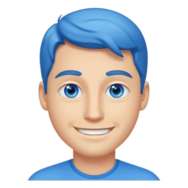 About me male handsome sticker