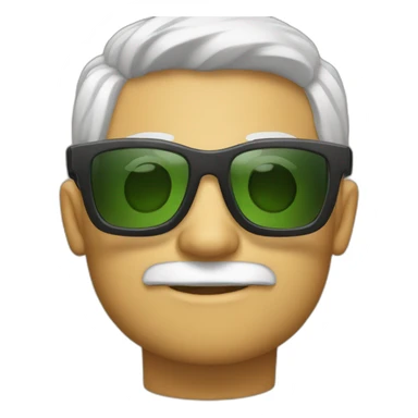 aritro con gafas sticker