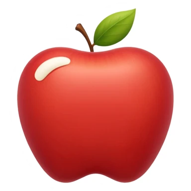 muscle fiber in a diastolic relaxed state, simplified, expressive, apple emoji style sticker