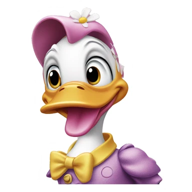 daisy duck sticker