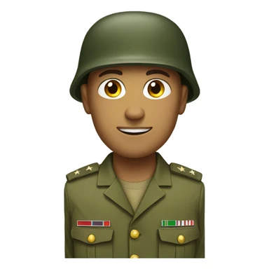 Army man sticker