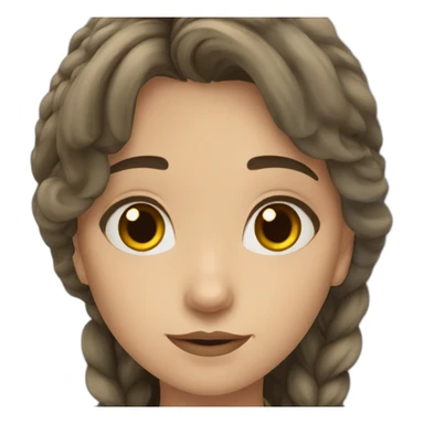 European Girl in Harry Potter style sticker