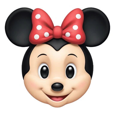 minnie mouse outline sticker