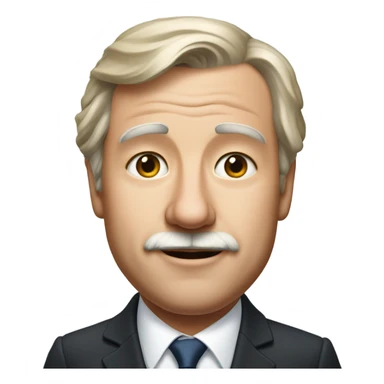 prime minister Dick Schoof of The Netherlands sticker