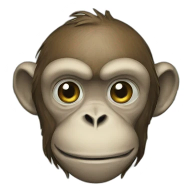 monkey money sticker