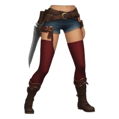 Katarina legs sticker