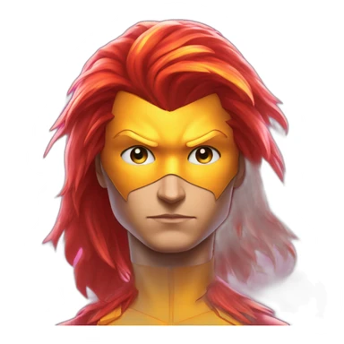 xmen phoenix sticker