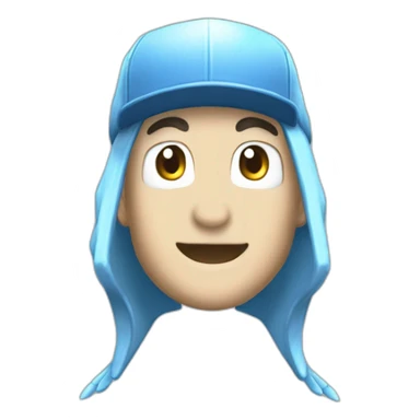 crazyfunny head hat ice Articuno pokemon pixelmon sticker