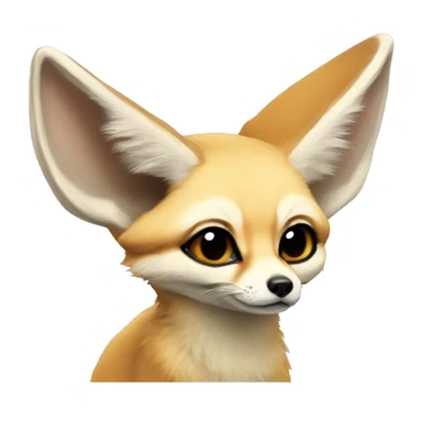 fennec fox sticker