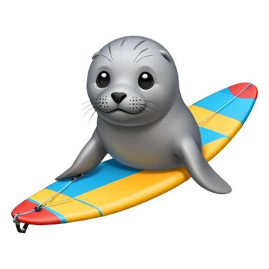 Seal kiteboarding  sticker