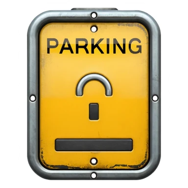 parking limiter sticker