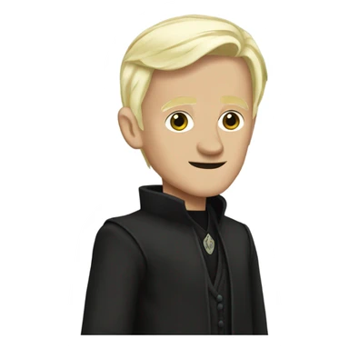 Malfoy in Harry potter sticker