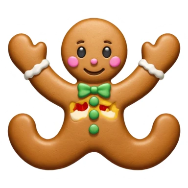 gingerbread sticker