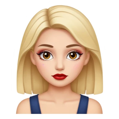 sexy girl makeup sticker