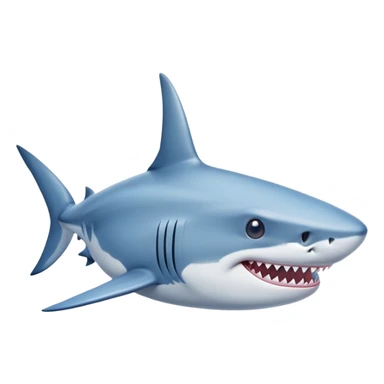 Tiburón con sapatos sticker