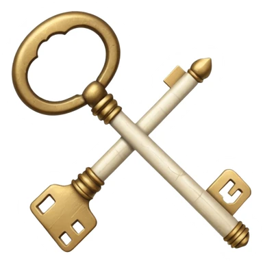 BONE KEY sticker