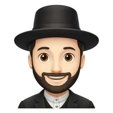 orthodox jew smirking sticker