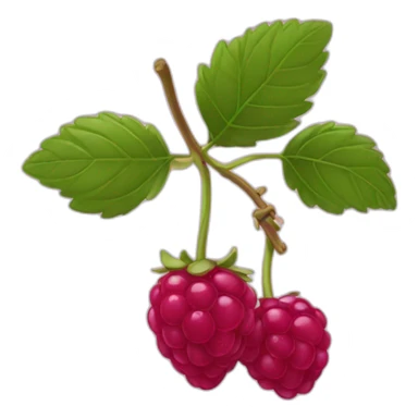 Une Framboise toute seul sticker