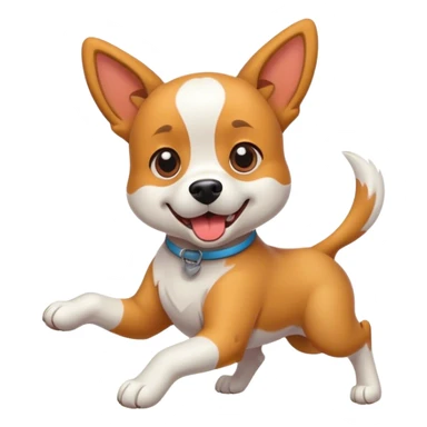 Dog doing the griddy  sticker