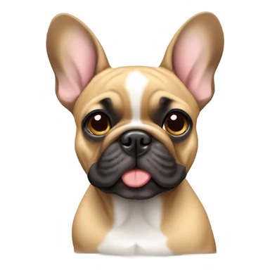 Fawn French bulldog  sticker