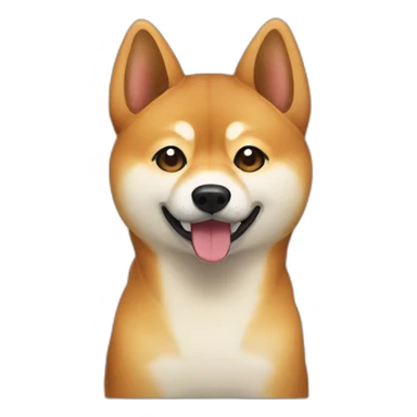 Sesame shibainu sticker
