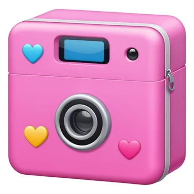 pink photo storage sticker