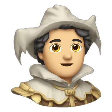 Boucher chauve sticker