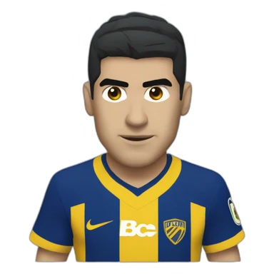 riquelme boca juniors sticker