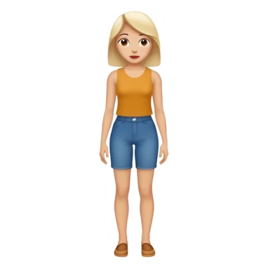 person woman fullbody sticker