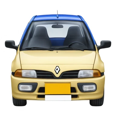 Renault R19 TSE blue sticker