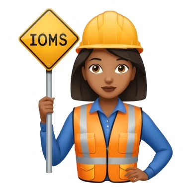 Street Sign Maker black woman sticker