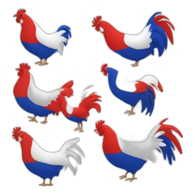 logo coq equipe de france  Voile sticker