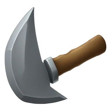 a pickaxe encraved with diamodns sticker