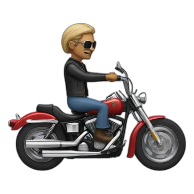 easy rider sticker