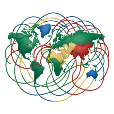 spread of fake news around the world sticker