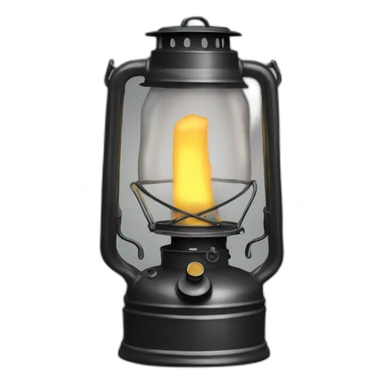 Gas hurricane lantern sticker
