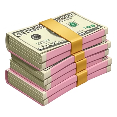 cash flay pink sticker