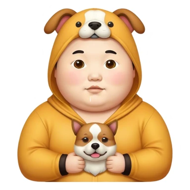 Fat Kim jong-un is a dog  sticker