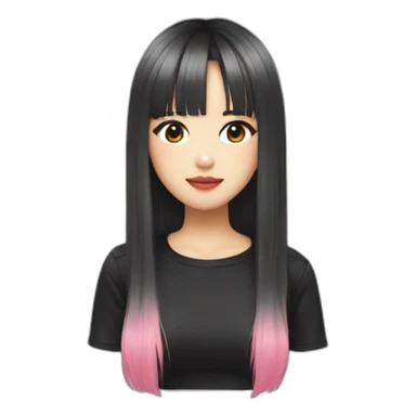 Lisa of blackpink sticker