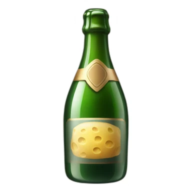 cava bottle sticker