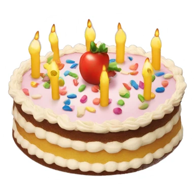 Tarta de cumpleaños  sticker