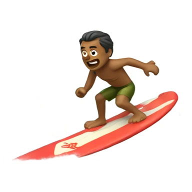 Tubarão surfando  sticker