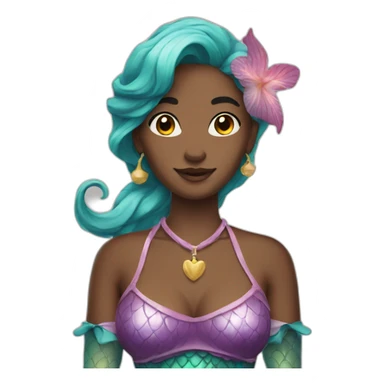 Mermaid servant  sticker