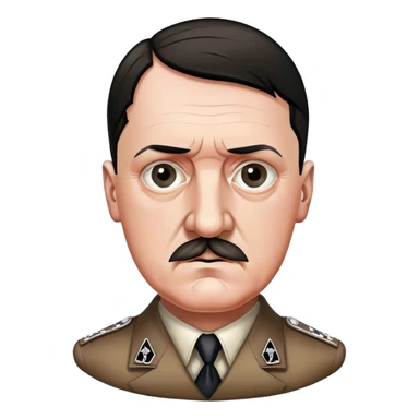 realistic Adolf hitler sticker