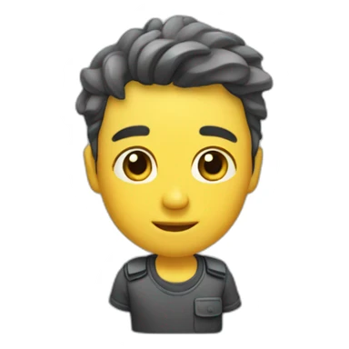 pollastre de goma sticker