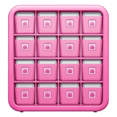 pink photo storage sticker